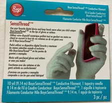 Boye SensaThread Conductive Filament  Tapestry Needle for Cellphones