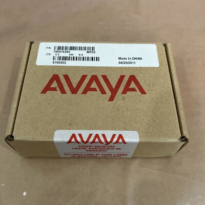 Avaya 700476385 MP20 Media Processor Card *New In original Box*