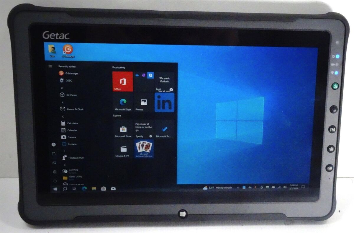 Getac F110 G3 Rugged Tablet Core i5-6300U 2.40GHz 8GB 256GB Touch Win 10 | eBay Getac F110 G3 Rugged Tablet Core i5-6300U 2.40GHz 8GB 256GB Touch Win 10 | eBay