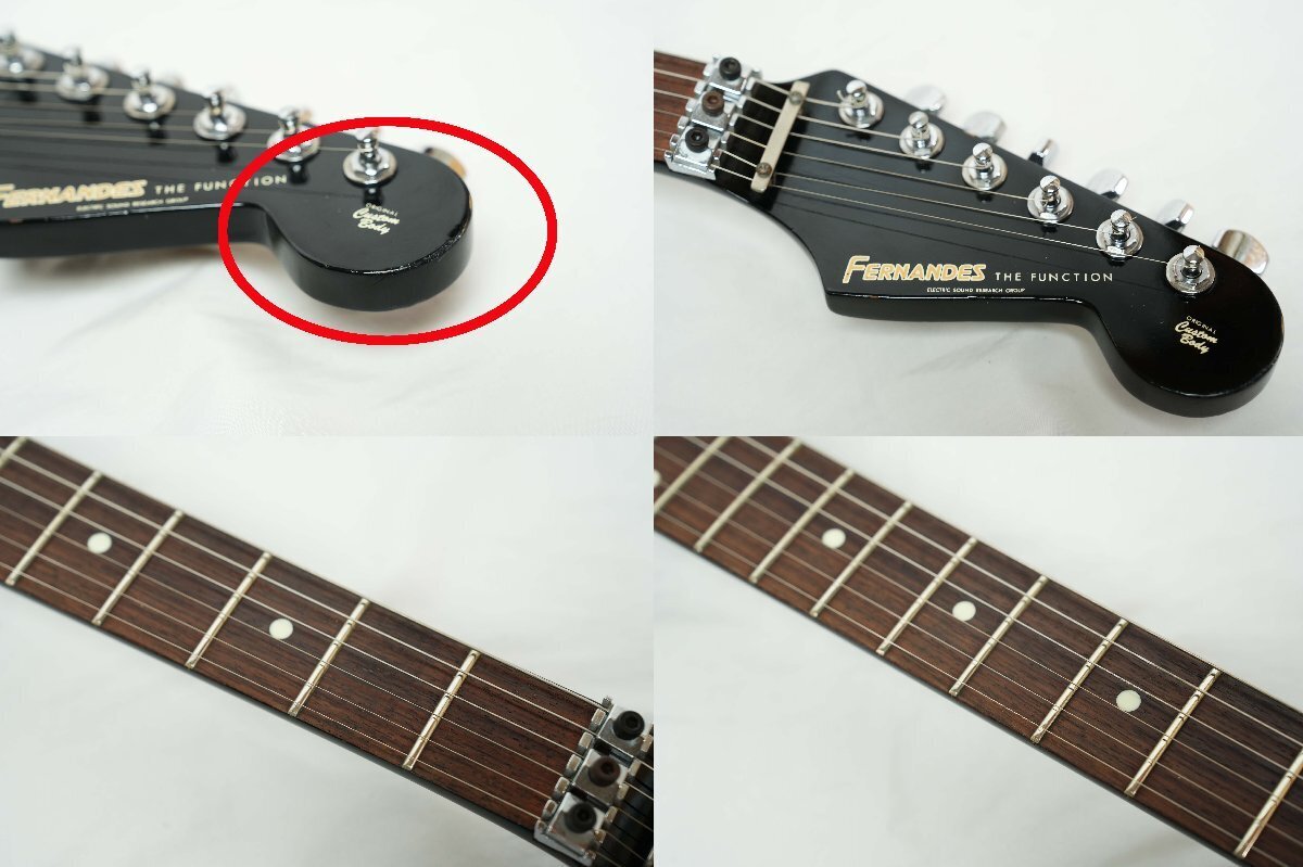 FERNANDES FST-65 ALL BLACK THE FUNCTION Made in Japan FERNANDES FST-65 ALL BLACK THE FUNCTION Made in Japan