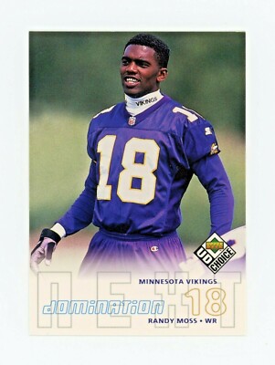 その他 1998 ULTRA RANDY MOSS ROOKIE 1998 Upper Deck UD Choice Randy Moss RC Rookie Class #200