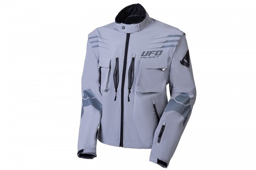 GIACCA MOTO OFF ROAD CROSS ENDURO QUAD UFO TAIGA GRIGIA TAGLIA XL | eBay