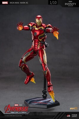zd toys iron man mark 45 mk45 1/10 scale marvel avengers age of