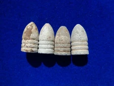 .58 Cal Civil War Confederate Nose Cast CS Bullet Fort Fisher, North Carolina