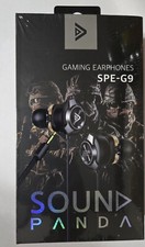 NEW  SOUND PANDA Gaming Earphones SPE-G9, Red  Black