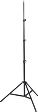 Interfit LS101 Studio Essentials Lightweight -7 ft. L 6" Value Light Stand,Black