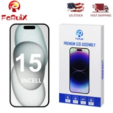 For iPhone 15 Screen Replacement 3D Touch LCD Display Digitizer Assembly 6.1inch