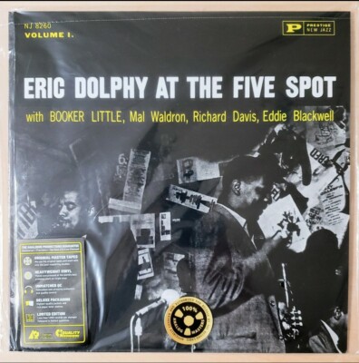 Eric Dolphy At The Five Spot  Vol 1 Analogue Productions Sealed 180g Vinyl  AAA