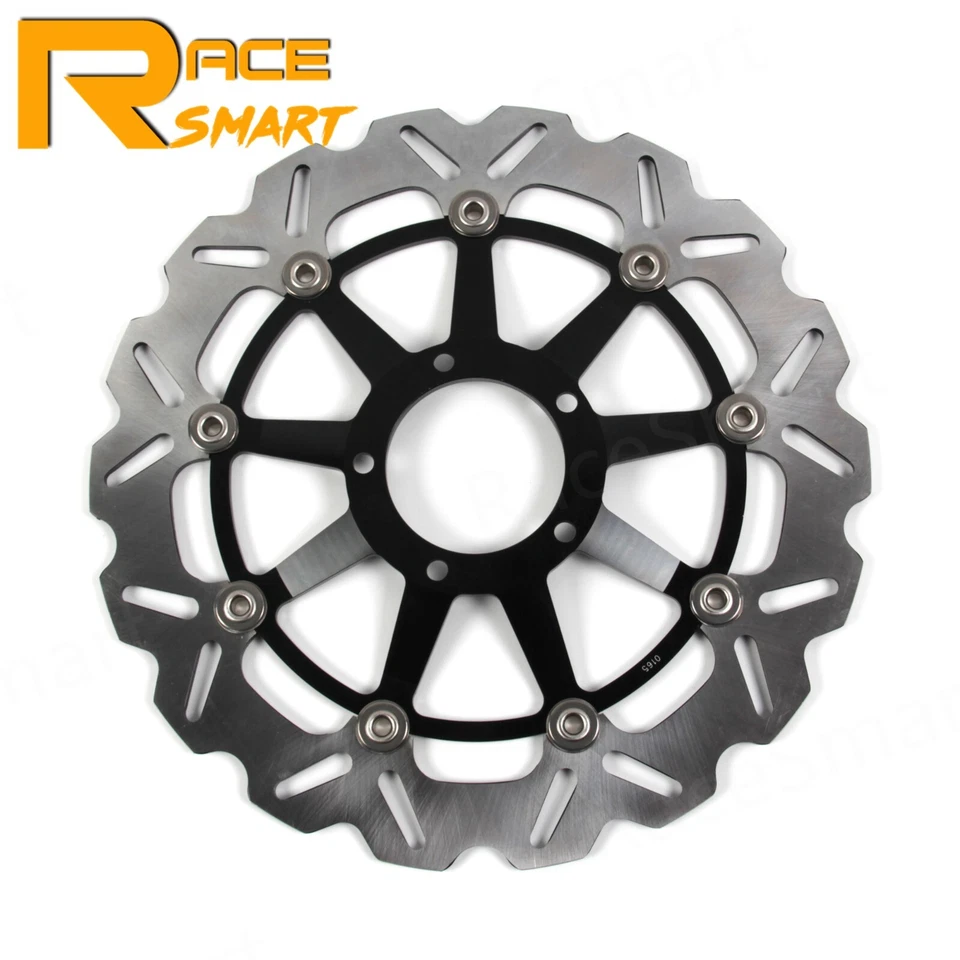 Rotores de disco de freno delanteros flotantes para Ducati 749 2002-2007 749S 03-07 749R 04-07 Foto 3 de 4
