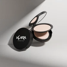 Klara Matte Setting Compact Pressed Powder Face Foundation Makeup Base Fixer AU