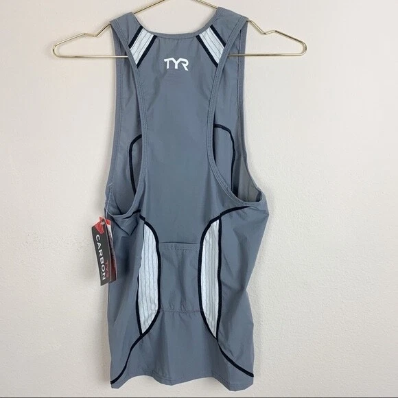 Мужская велосипедная рубашка TYR Carbon размер S новая с ценниками - Изображение 2 из 3