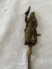 Vintage Turkish Stainless Steel Brass Shish Kabob Lamb BBQ Skewers Lot, Antique  — photo 7