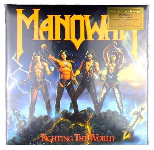 Manowar Fighting The World LP レコード Manowar - Fighting The World - LP | eBay