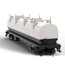 Personalizzato MOC-137317 Bobina Auto CNWII Retro Treno Modello Particella (918 Pezzi)