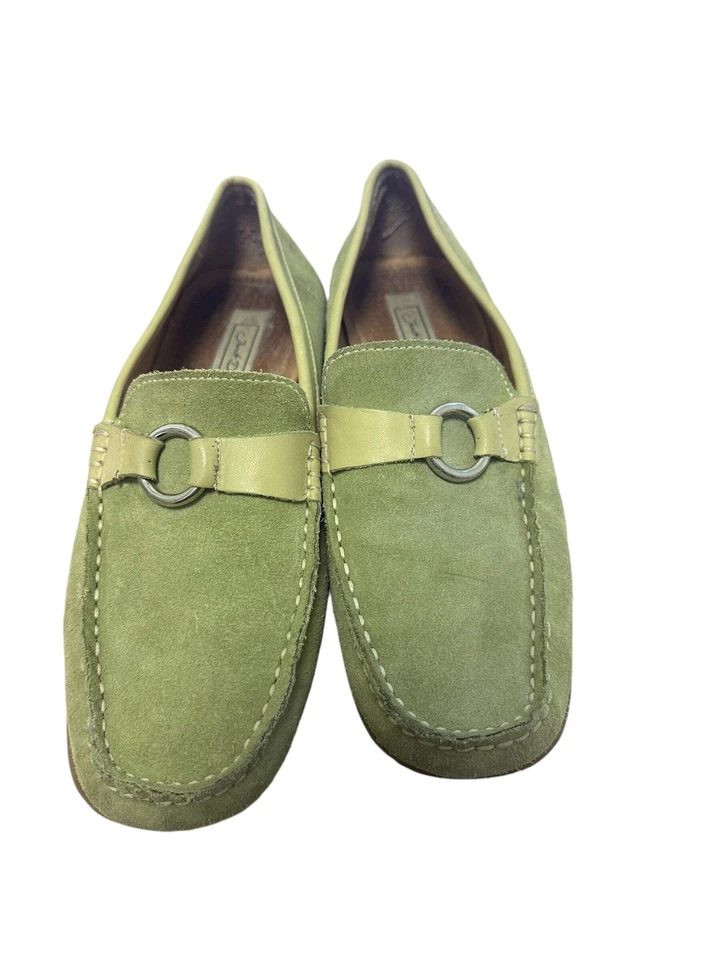 Janet D. Damenhalbschuhe - grün Gr. 39 - Bild 2 von 4