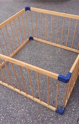 wooden playpen bunnings