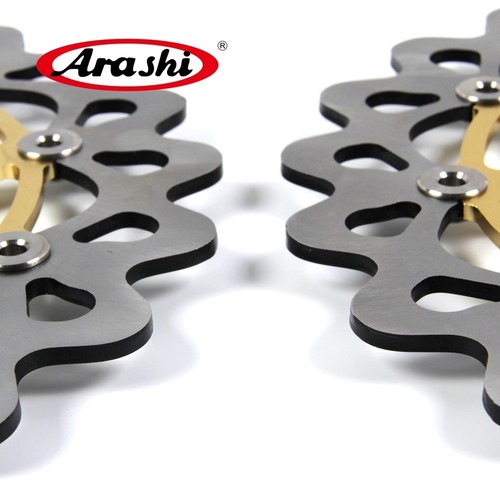 For Honda CBR1000RR Fireblade 2008-2016 NON-ABS Front & Rear Brake Disc Rotor - Picture 4 of 11