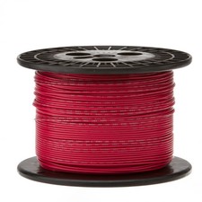 20 AWG Gauge Stranded Hook Up Wire Red 1000 ft 0.0320" UL1007 300 Volts