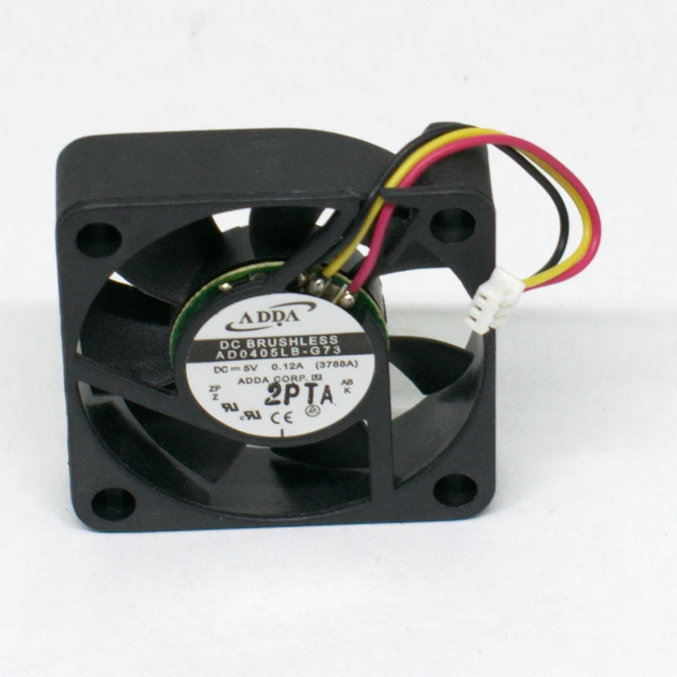 1pc ADDA AD0405LB-G73 40x40x10mm 4010 5V 0.12A 3pin 7 Blades DC Brushless Fan - Image 3 of 4