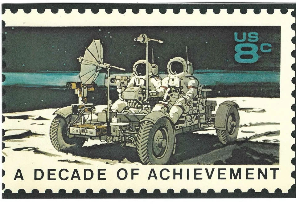 USA SC # 1435b United States In Space A Decade Of Achievements FDC . USPS - Image 2 of 4