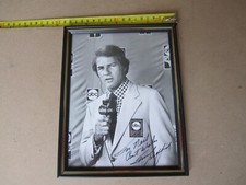 Frank Gifford NY Giant Great Monday Night Football Announcer Press Photo Signed