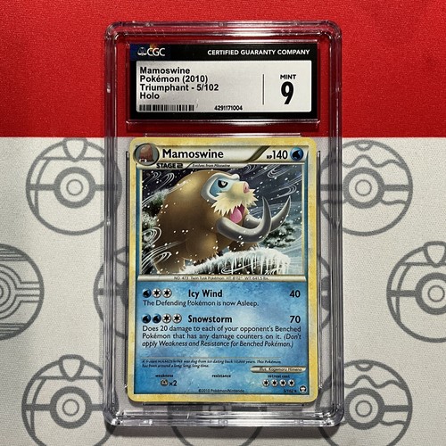 Mamoswine graded CGC 9 for sale on eBay