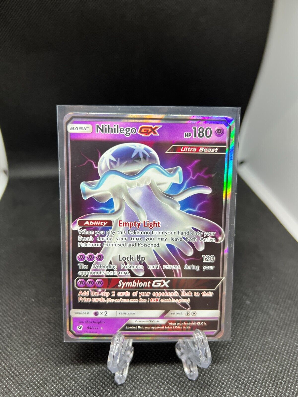 Nihilego GX - 49/111 - Ultra Rare - Pokemon Singles » SM04