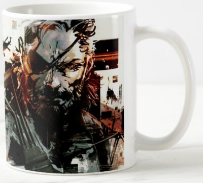 Metal Gear Solid 5 Kaffeebecher - MGS Art Snake Playstation 2 3 4 The Phantom Pain
