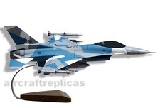 General Dynamics F-16C Fighting Falcon USAF Wood Model Plane - BIG