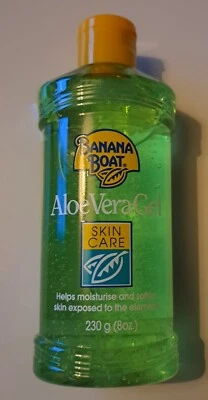 banana boat aloe vera skincare gel 230g
