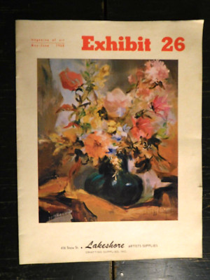 2 Vintage 1968 ''Our First Issue'' Exhibit 26 & 28 Art Magazine St. Joseph, Mi