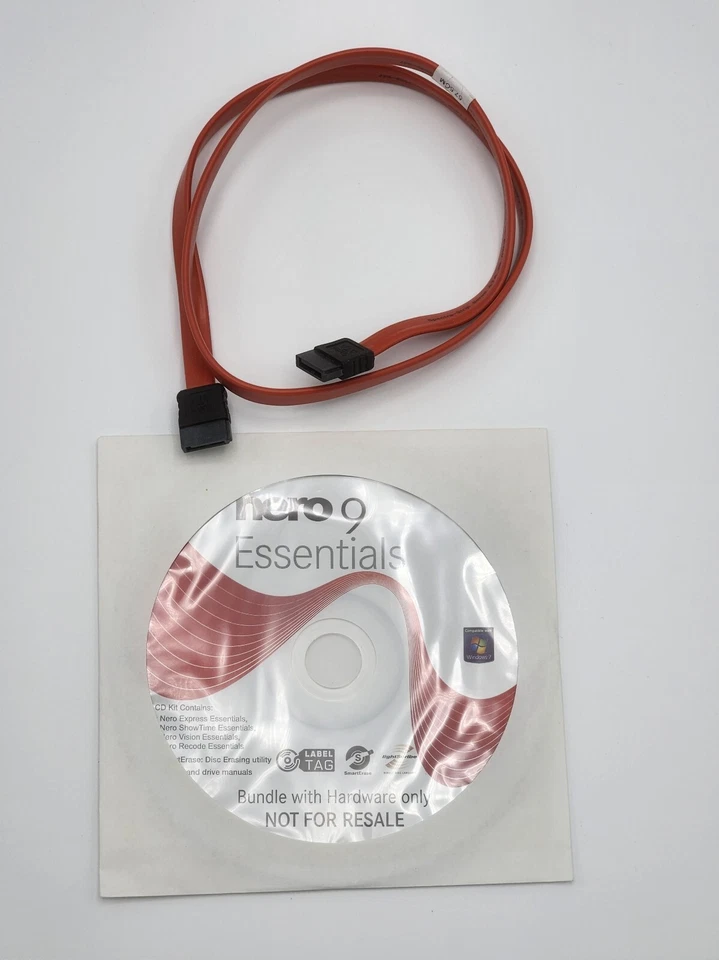 NERO MULTIMEDIA SUITE 9 ESSENTIAL and SATA data cable bundle - Image 4 of 4