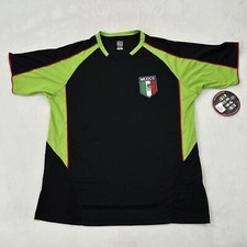 Mexico Black & Lime Green RhinoX Athletic Futbol Soccer Jersey Shirt Adult XL