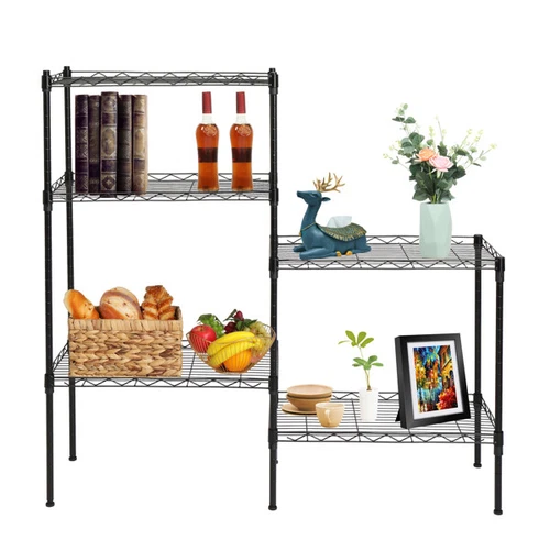 Changeable Assembly Floor Standing Carbon Steel Storage Rack Black Hot Sale US - Picture 7 of 11