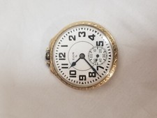 Vintage Elgin 571 10K Gold Filled Pocket Watch Parts Or Repair