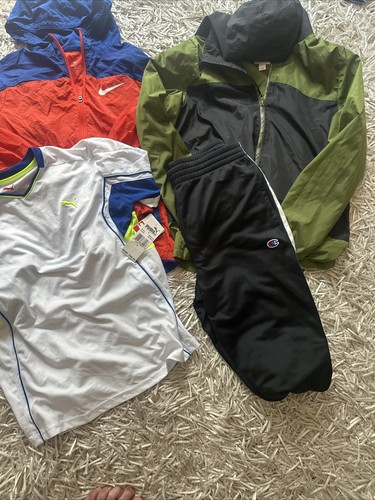 Lot of 6 Youth Boys Windbreaker shirt short joggers Nike Puma Champion etc - Picture 5 of 5