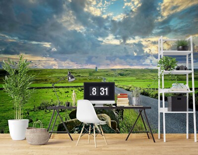 3D Grünlandstraße C875 Tapete Wandbild Fototapete Kathy Barefield Amy