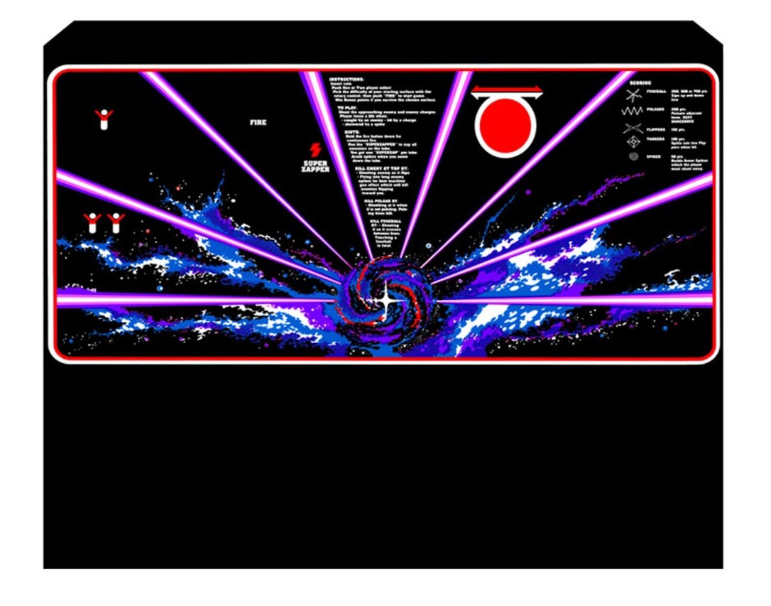 Tempest Arcade Control Panel Overlay CPO Textured Laminate | eBay