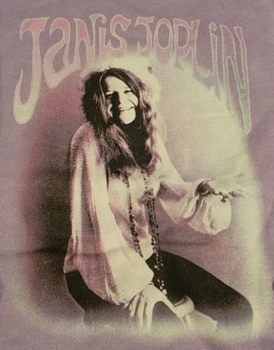 Janis Joplin-Cotton On Kids-Youth (4Y) Pullover Hoodie-New! - Picture 3 of 6