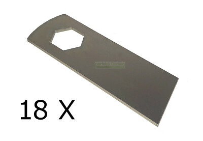 18 X Vertikutierer Messer für MTD VE 40 TS VE 40 B, MURRAY15 E-406 35 V-406