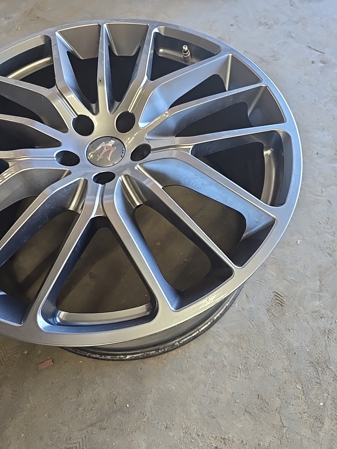2014-2020 MASERATI Ghibli Quattr 10.5 JX21 Rear Titano Rims Wheel 67001186