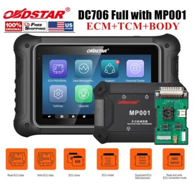 OBDSTAR DC706 E.CU Tool ECM+TCM+BODY E.CU Clone Full Version +MP001 Progarmmer