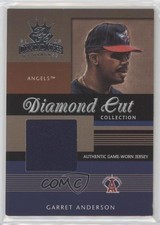 2003 Donruss Diamond Kings Cut Collection 369/450 Garret Anderson #DC-39 ni4
