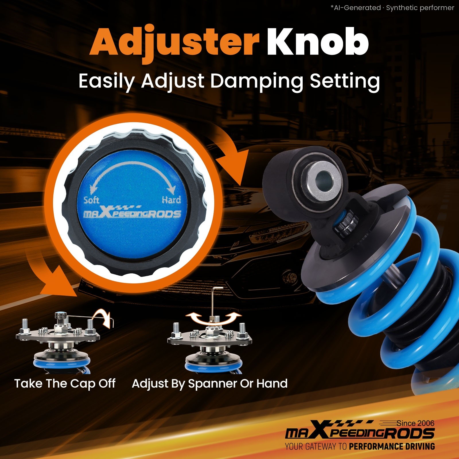 Audi R8 2008-2015 Dampers Set