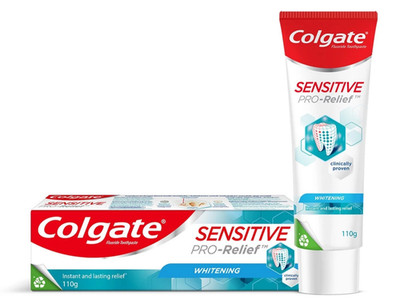 Colgate Sensitive Pro-Relief Whitening Toothpaste Pro-Argin Pack of 3 4 6 NEW