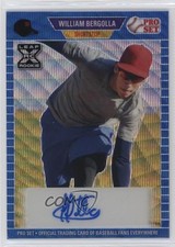 2021 Leaf Pro Set Metal 1989 Blue Wave /30 William Bergolla #PA-WB2 Auto 10k8