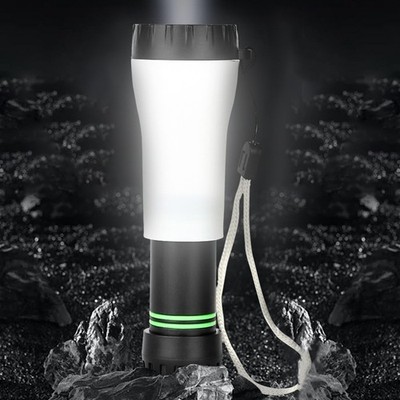 Einstellbare Helligkeit LED Taschenlampe ideal für Camping und Wanderausflüge
