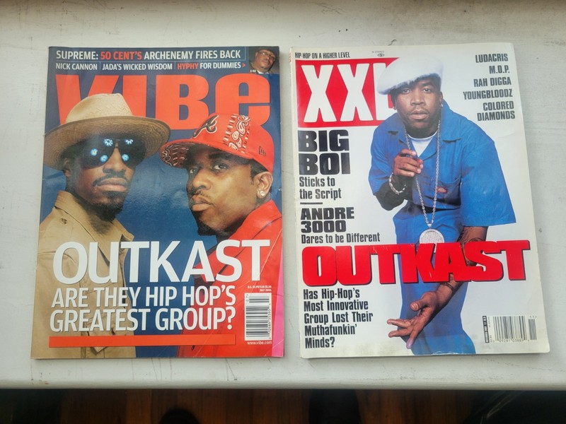 XXL & VIBE MAGAZINE (OUTKAST BIG BOI) NOV. 2003 & JULY 06