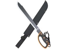 440 Two Tone Stainless Steel Bush Outdoor Machete Knife 27" Blade Yard Tool
