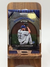 2022 Panini Prizm #CS-6 Clayton Kershaw Championship Stage